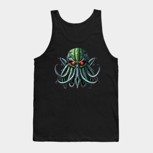 Biomech Cthulhu Overlord S01 D18 Tank Top